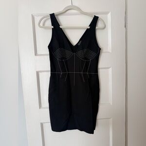 Topshop Black Mini Dress